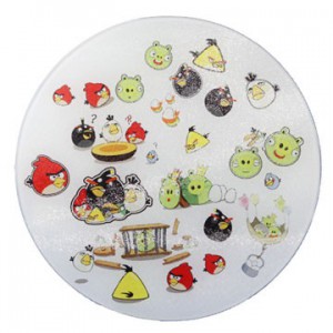 Szklana deska do krojenia koło 20cm