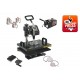 Prasa transferowa Heat Press 8w1 38x38cm MAX BIG COMBO do koszulek, hot mug, do czapek, do talerzy