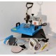 Prasa transferowa 38x38 Heat Press 5w1 MAX COMBO do koszulek, do czapek, do kubków, do talerzy