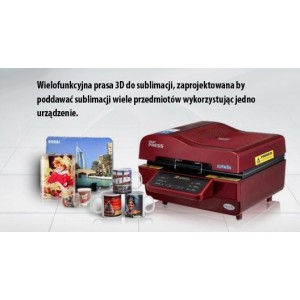 Prasa 3D próżniowa do sublimacji