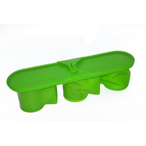 Uchwyt do wykonywania nadruków 3D na 3 kubkach