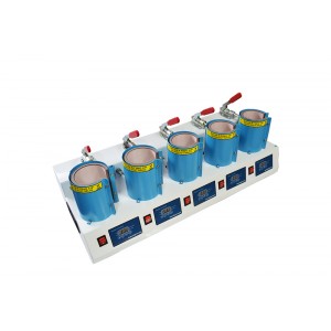 Prasa transferowa na 5 kubków Hot Mug