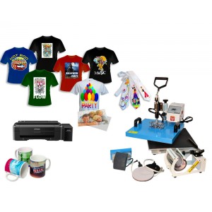 Zestaw do sublimacji A4 combo 5w1 