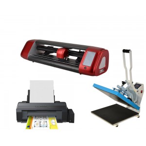 Profesjonalny zestaw do sublimacji A3 dla firm z ploterem SkyCut i z drukarką Epson L1300