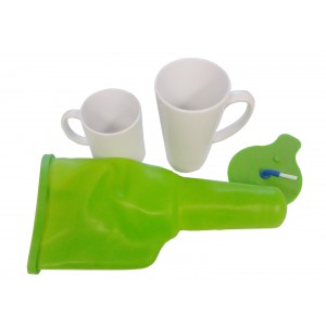 Uchwyt do wykonywania nadruków 3D na kubkach z uchem