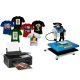 Tani zestaw z drukarką Epson A4, tuszami, profilami oraz z prasą płaską HP230B-2 do sublimacji