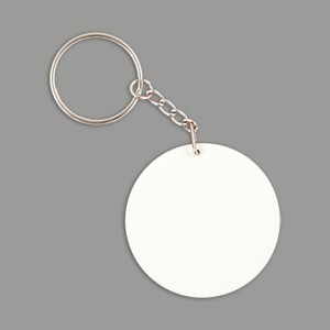 Brelok plastikowy okrągły średnica 4.7cm