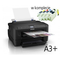 Drukarka sublimacyjna A3+ Epson  WF-7210DTW z kompletem wiecznych kartridży