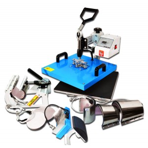 prasa combo z przystawkiami do nadruków 