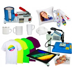 Prasa HPC780 2w1 kubki, koszulki i mat. płaskie 38x38cm