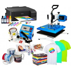 Zestawy do nadruk&oacute;w na płaskich oraz ceramice typu kubki z drukarką