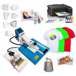 Zestawy do nadruk&oacute;w na płaskich oraz ceramice typu kubki z drukarką