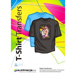 Papier Transferowy na ciemne A4